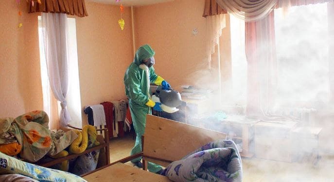 Дезинфекция после покойника