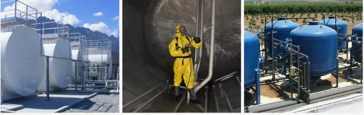 Дезинфекция резервуаров с водой